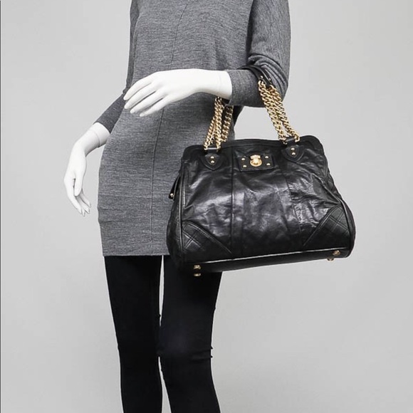 MARC JACOBS
Leather Mix Quilted East-West Tote Bag - Picture 1 of 8